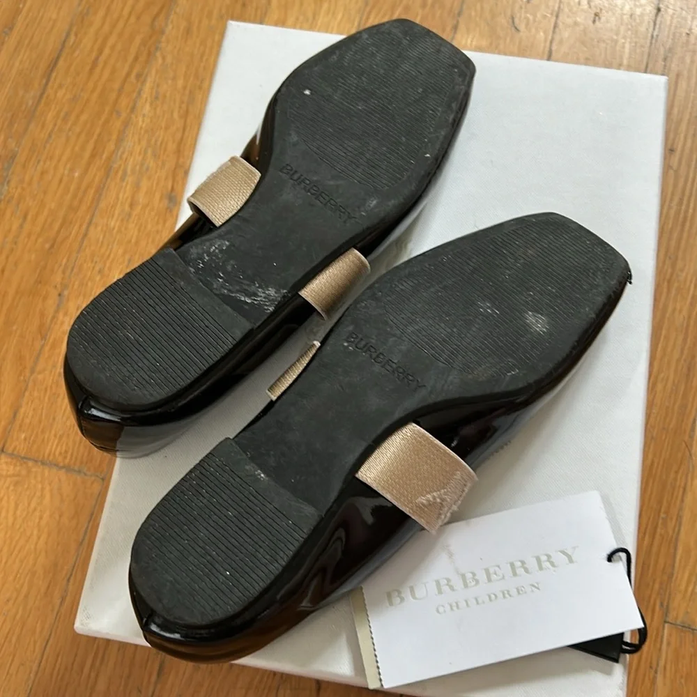 Burberry Patent Leather Ballet Flats - Picture 4 of 8